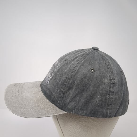 Boise Vintage Gems Baseball Cap Gray One Size Adjustable Port & Company - Picture 3 of 10